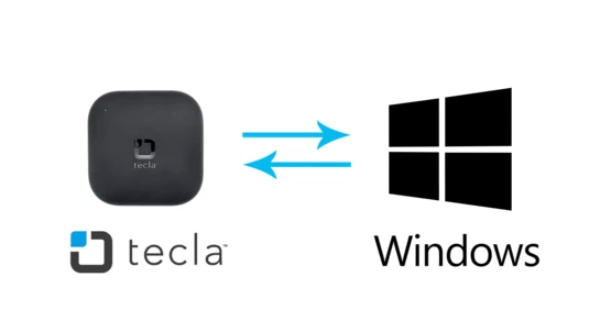 tecla-e and Windows with Communicator 5