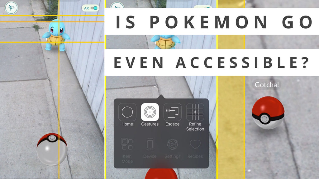 Does Pokemon GO pass our accessibility tests?