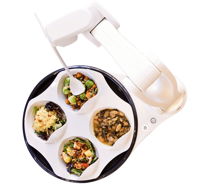 Obi Robot Eating Device, Eating solution for Quadriplegics persons, Canada